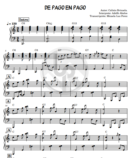 De pago en pago - Gato